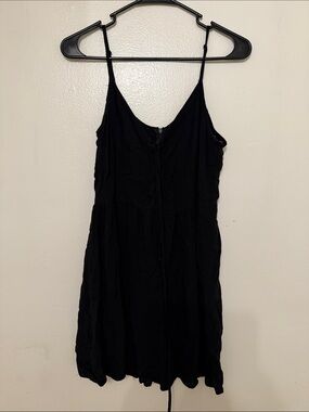 Forever 21 Black Spaghetti Strap Dress